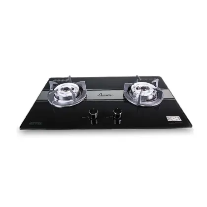 Bếp gas âm kính somipress cao cấp 2 lò APEX APB8801
